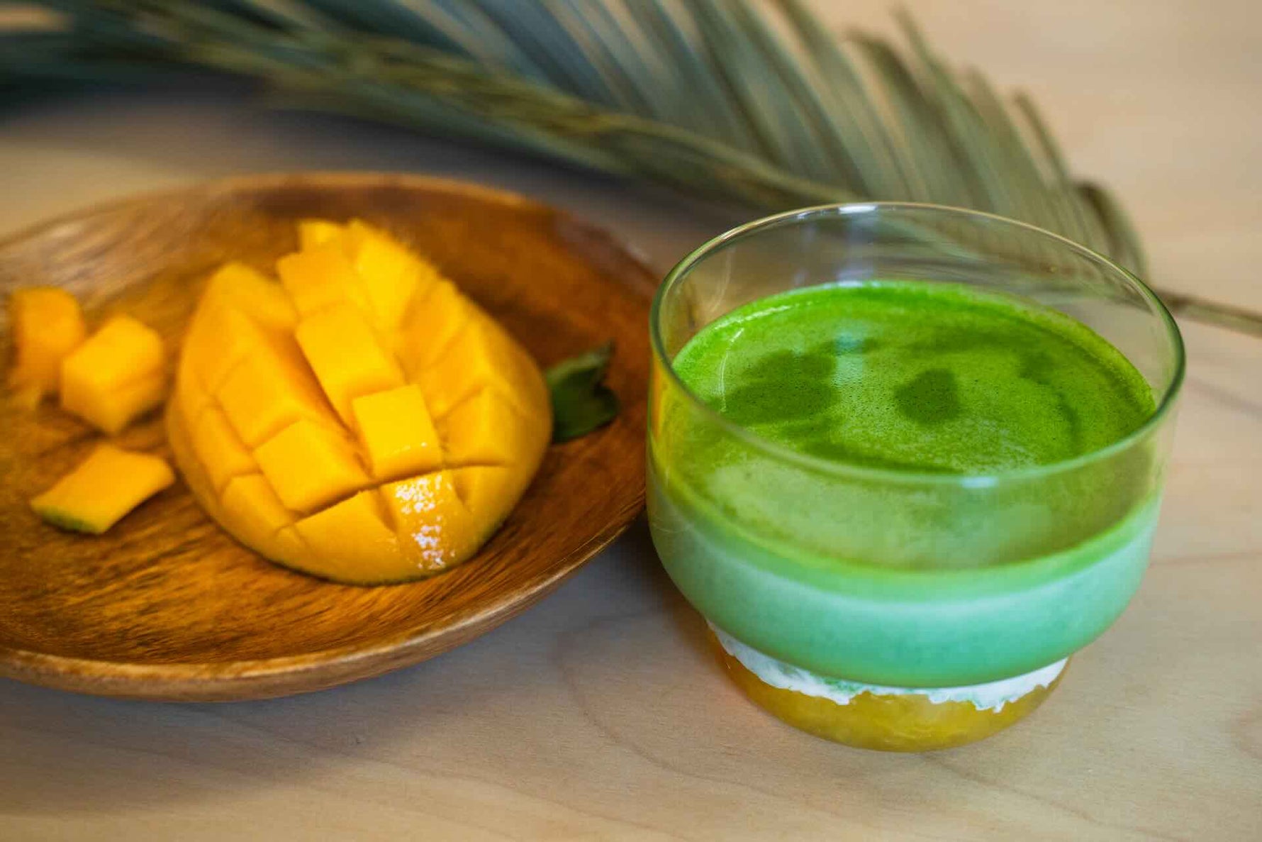 Recette : Mangue Matcha Latte, la boisson parfaite pour l'été