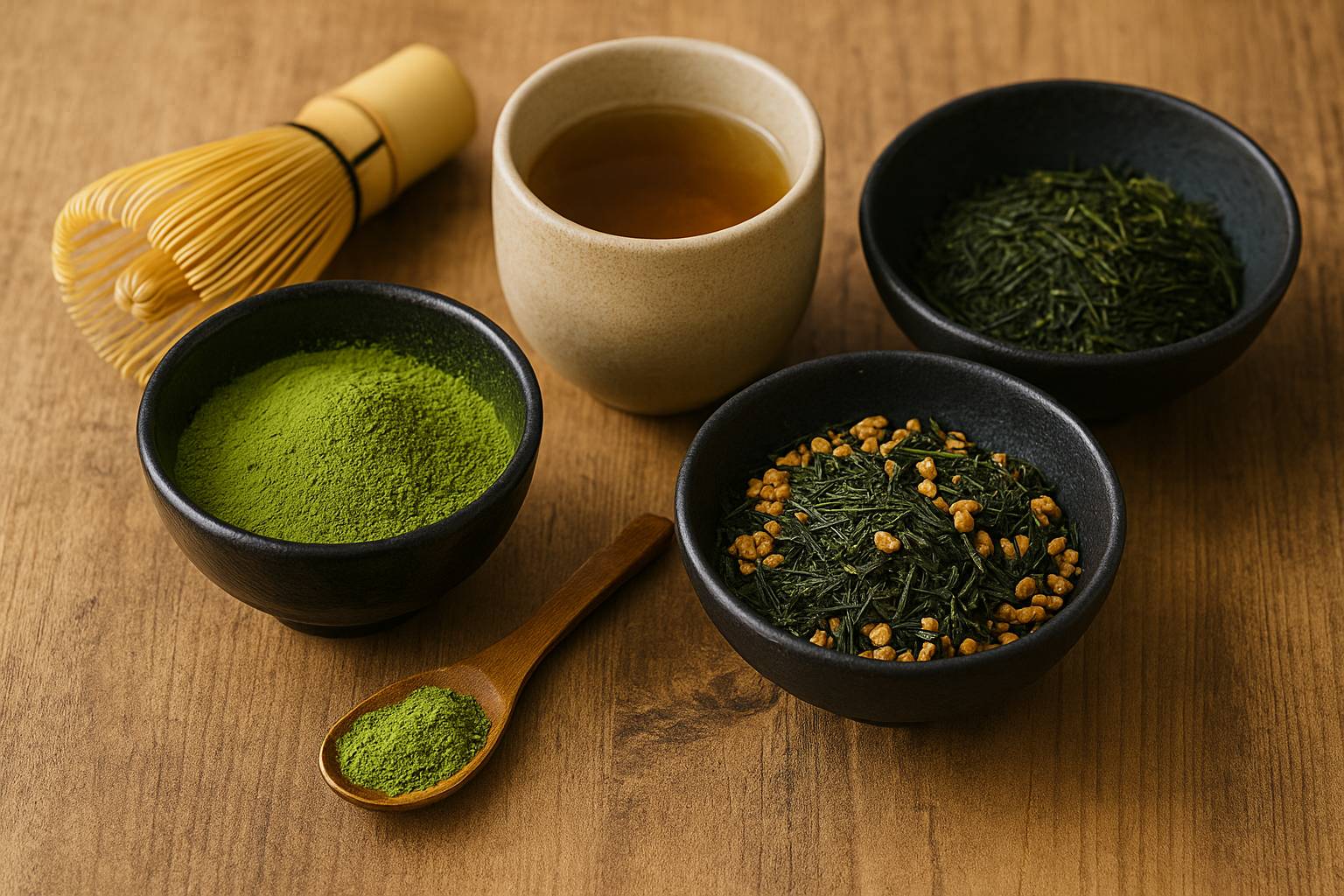 Les bienfaits des thés japonais : matcha, hojicha, sencha et autres trésors à découvrir