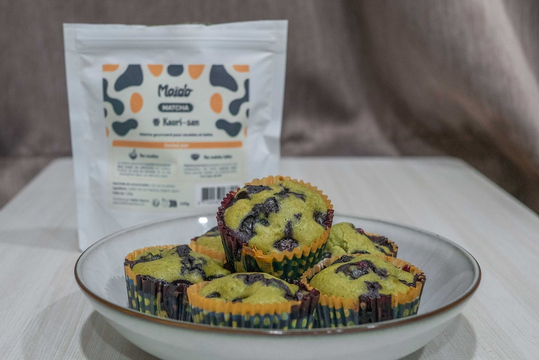 Muffins au Matcha & Myrtilles : la recette gourmande qui change du quotidien